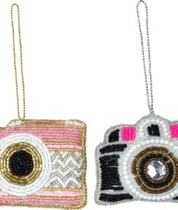 4951 PENDANCE DE PERLES CAMERA 2P